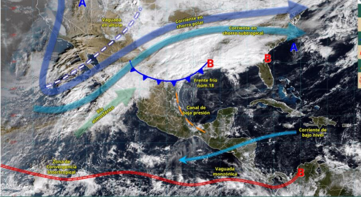 A partir del domingo, posibilidad de lluvias en Veracruz: Conagua