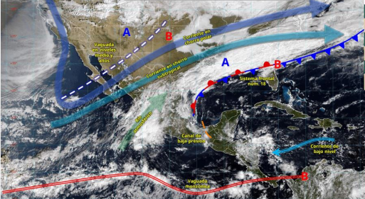 Heladas al amanecer por nuevo Frente Frío: Conagua