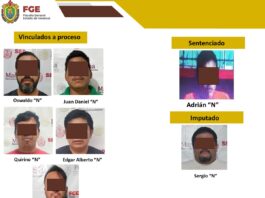 FGE obtiene sentencia de 32 años por homicidio doloso; suma imputaciones y vinculaciones a proceso en diversos municipios de Veracruz