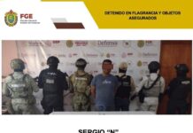 Decomisan droga en cateo realizado en Tuxpan; un detenido