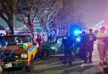 Conductor arrolla a peregrinos sobre bulevar Xalapa-Banderilla; hay seis lesionados