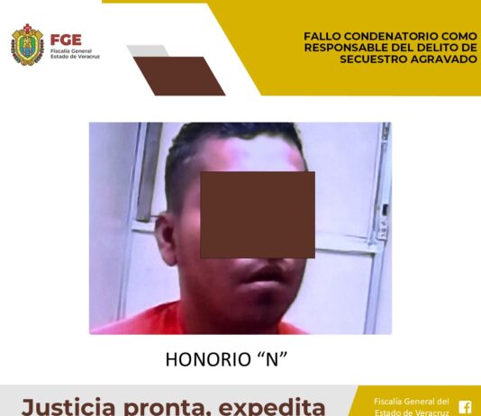 Fallo condenatorio como responsable del delito de secuestro agravado