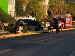 Fatal accidente provoca cierre de puente Macuiltépetl en Xalapa