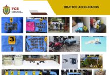 FGE detiene a 8 personas en cateos realizados en diversos municipios veracruzanos