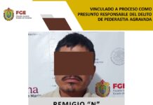 Vinculado a proceso como presunto responsable del delito de pederastia agravada en Texcatepec