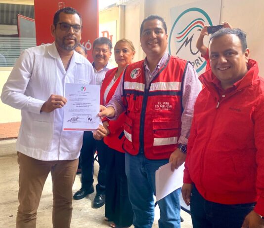 Renueva el PRI comités municipales en la zona centro