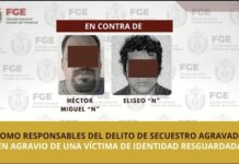 Sentenciados a 70 años de prisión como responsables del delito de secuestro agravado