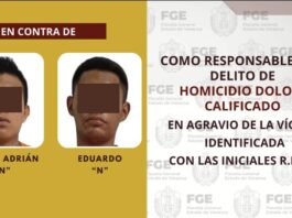 Sentenciados a 20 años de prisión como responsable del delito de homicidio doloso calificado; el caso, en Nanchital