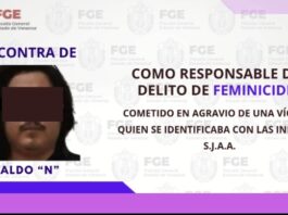 Sentenciado a 70 años de prisión como responsable del delito de feminicidio