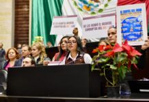 Diputada Elizabeth Cervantes destaca en tribuna la aprobación de la nueva Ley General de Aguas