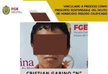 Vinculado a proceso como presunto responsable del delito de homicidio doloso calificado en Ozuluama