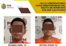 Fallo condenatorio como responsables del delito de homicidio doloso calificado en Coatza