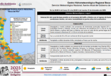 Pronóstico: tormentas en el centro y sur de Veracruz