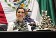 Avala Cámara de Diputados licencia de la diputada María Josefina Gamboa Torales