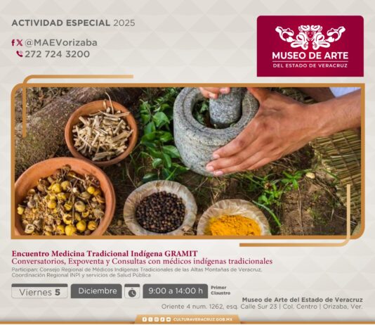 SECVER invita a Encuentro de Medicina Tradicional en el MAEV