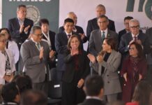 Gobernadora Rocío Nahle participa en la 116 Asamblea Ordinaria del IMSS