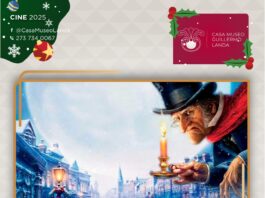 Invita SECVER a proyecciones navideñas en la Casa Museo Guillermo Landa
