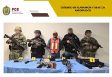 Una persona detenida y objetos asegurados en operativo de cateo con fuerzas federales y estatales en Orizaba