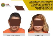 Vinculan a proceso a presuntos responsables de los delitos de omisión de cuidado y abuso sexual de menores de edad y de personas incapaces en Tantoyuca