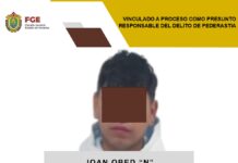 Vinculado a proceso como presunto responsable del delito de pederastia en Chocamán