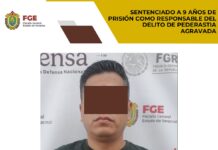 Sentenciado a 9 años de prisión como responsable del delito de pederastia agravada en Xalapa