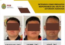 FGE cumplimenta orden de aprehensión contra policías municipales, presuntos responsables del delito de extorsión, en Coatepec