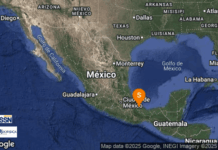 Reportan sismo en Alvarado