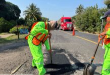 Arranca SICT trabajos de conservación en las carreteras federales libres de peaje en Veracruz