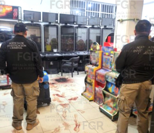 FGR asegura 38 máquinas tragamonedas en Tuxpan