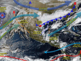 Frente Frío 30 llegará a Veracruz este domingo: Conagua