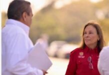 Rocío Nahle encabeza supervisión directa de carreteras en Tlalixcoyan e Ignacio de la Llave