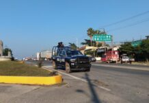 Mantiene SSP operativo para inhibir el delito en la zona sur de Veracruz