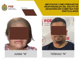 Prisión preventiva contra presuntos responsables de desaparición en Tantoyuca