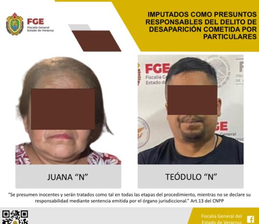 Prisión preventiva contra presuntos responsables de desaparición en Tantoyuca
