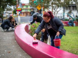 Domingo de Tequio para la recuperación de espacios públicos en Xalapa