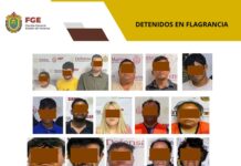 FGE detiene a 16 personas en cateos realizados en diversos municipios de Veracruz