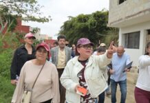 De manera directa, la Alcaldesa de Xalapa dio seguimiento a peticiones de vecinos en la colonia Emiliano Zapata