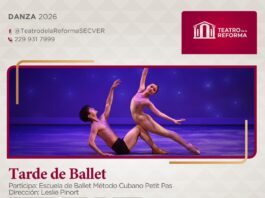 Invita SECVER a presentación de ballet en el Teatro de la Reforma