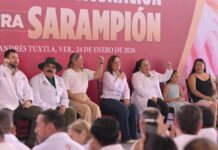 Veracruz se anticipa a riesgos sanitarios con la Campaña contra el sarampión: Rocío Nahle