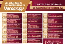 Planea tu visita; Veracruz te espera con una amplia agenda de actividades