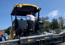 Rehabilitará SICT 33 kms del tramo Poza Rica -Nautla con tren de repavimentación