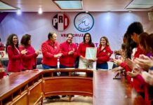 Rinde protesta Dalia Edith Pérez Castañeda como nueva dirigente del ONMPRI en Veracruz