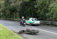 Fallece motociclista sobre bulevar Xalapa-Coatepec