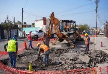 Supervisa alcaldesa de Veracruz avances del Programa Municipal de Bacheo en zona norte