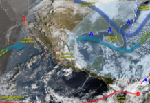 Frente Frío 33 llegará este jueves a Veracruz: Conagua
