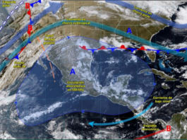 Este domingo ingresa el Frente Frío 34 en Veracruz: Conagua
