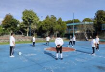 Realizó IMSS Veracruz Norte partido de fútbol sin correr con usuarios de Centros de Seguridad Social