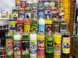 Entre amarres y lociones, mercado Jáuregui celebra 14 de febrero