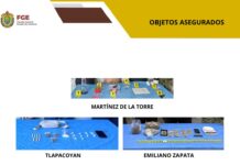 En la zona centro de Veracruz, cateos realizados con Fuerzas Federales y Estatales, permiten aseguramientos y detenciones