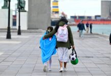 Persiste viento del norte por Frente Frío No.33 en la ciudad de Veracruz